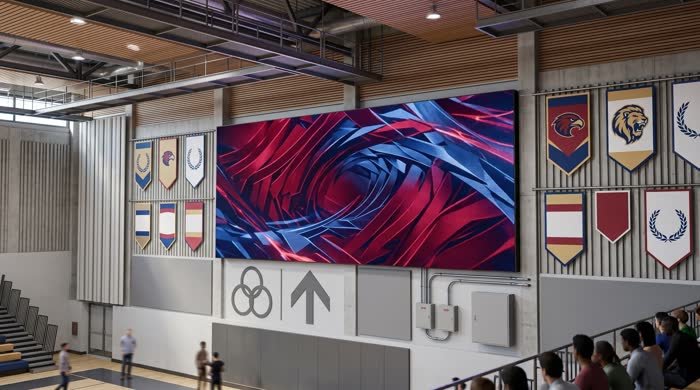 Gym LED video board